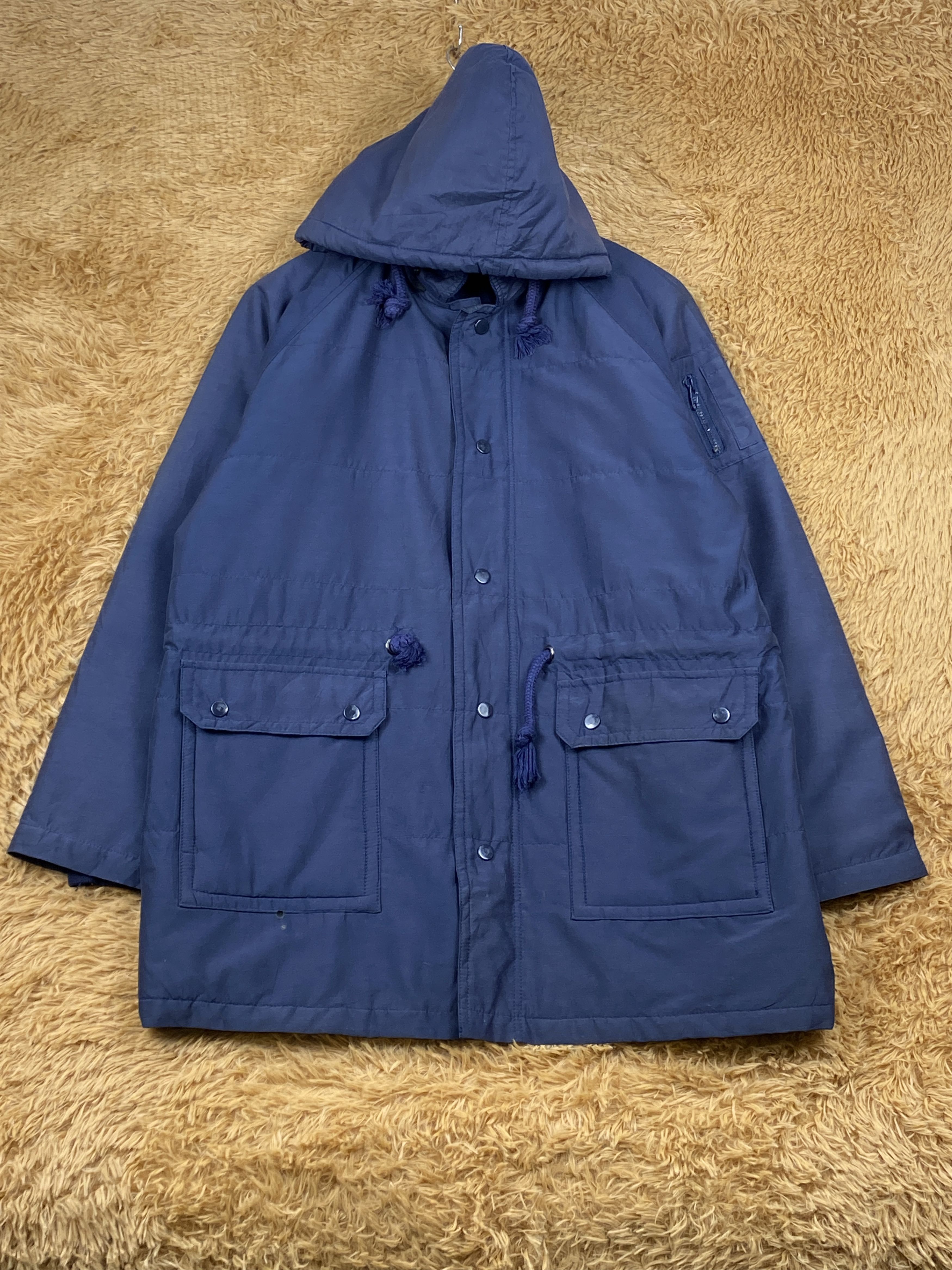 Vintage Japanese Brand Quilted Lining Hoodie Jacket J1739