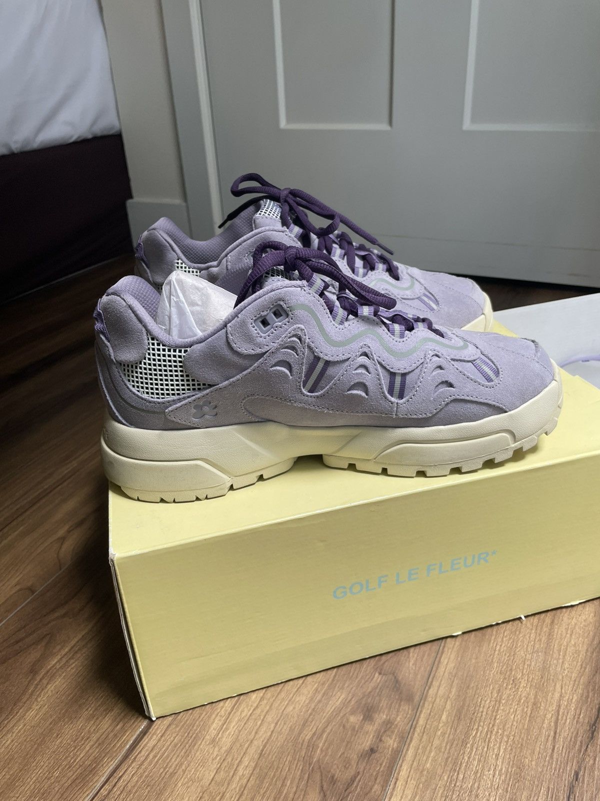 Converse × Golf le Fleur Golf le Fleur x Converse Gianno – Lavender Gray/Off White Size US 8 / EU 41 - 2 Thumbnail