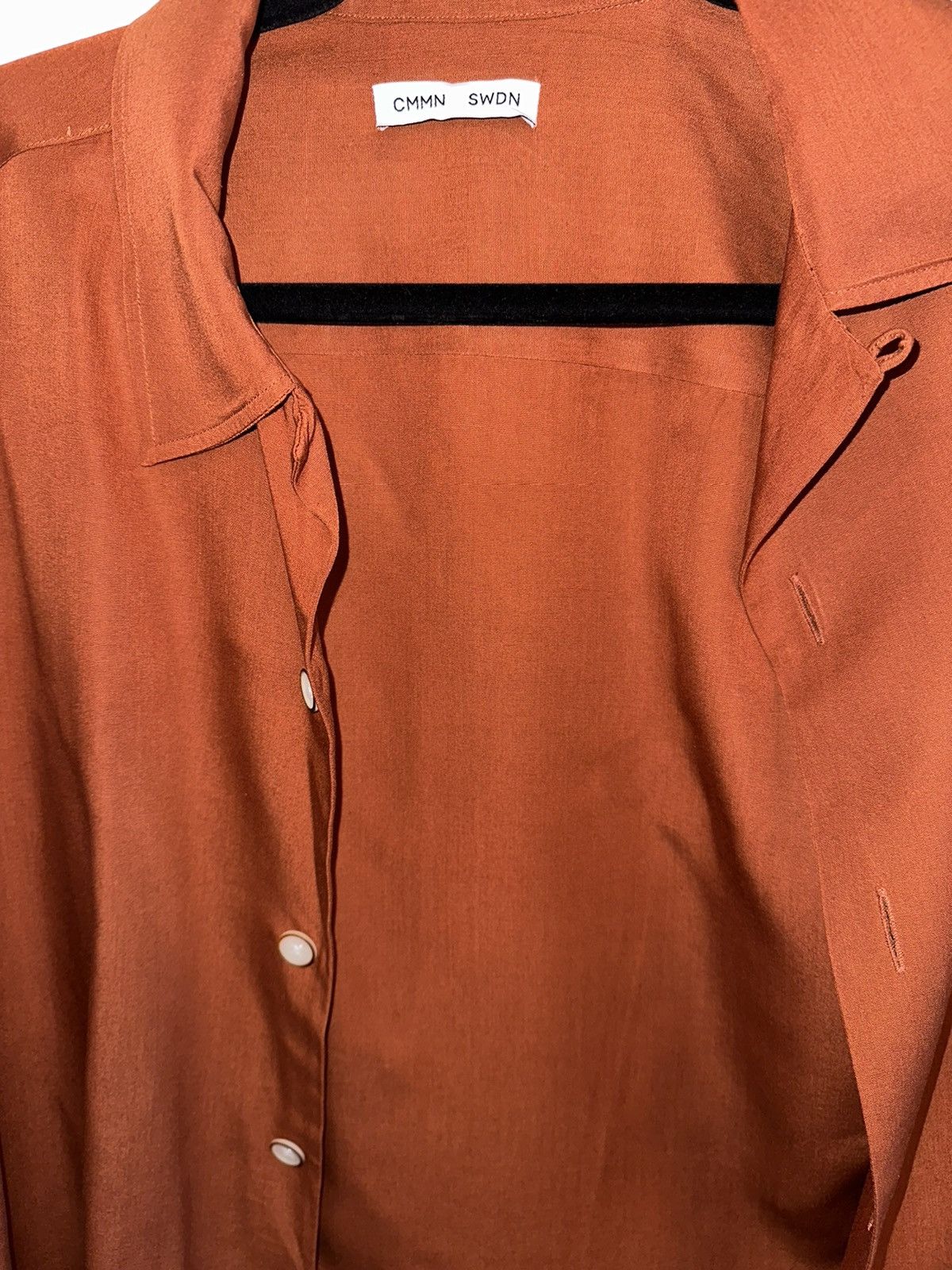 CMMN SWDN Viscose Oxford cloth shirt Size US S / EU 44-46 / 1 - 4 Thumbnail