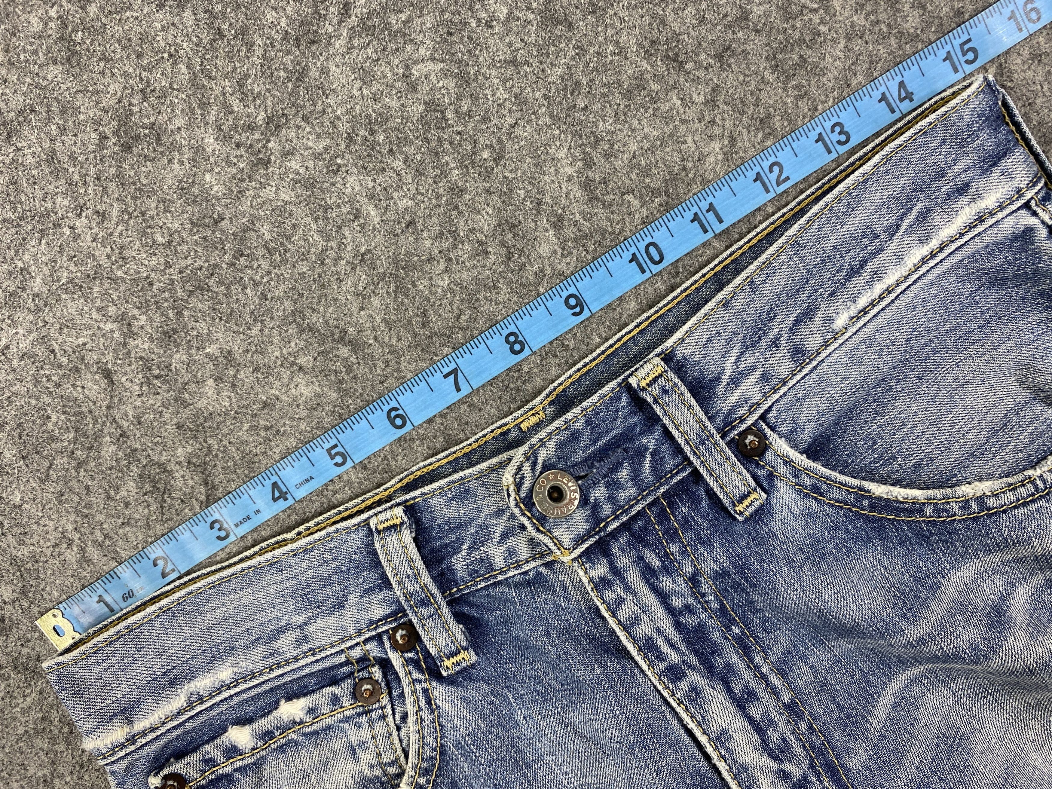 Levi's Distressed Blue Wash Vintage Levi's 503 30x34.5 Denim JN2065 Size US 30 / EU 46 - 5 Thumbnail