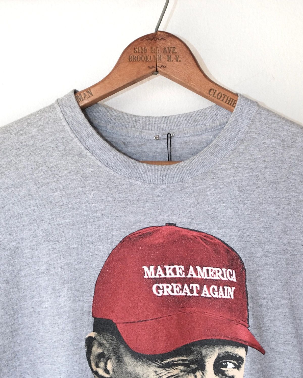 Vintage 2000s RARE MAKE AMERICA GREAT AGAIN TEE Size US M / EU 48-50 / 2 - 2 Thumbnail