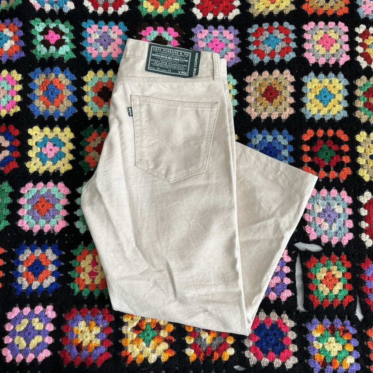 Levi's × Reese Cooper Reese Cooper x Levi's Straight Fit Duck Canvas Pants sz 36 Size US 37 - 1 Thumbnail
