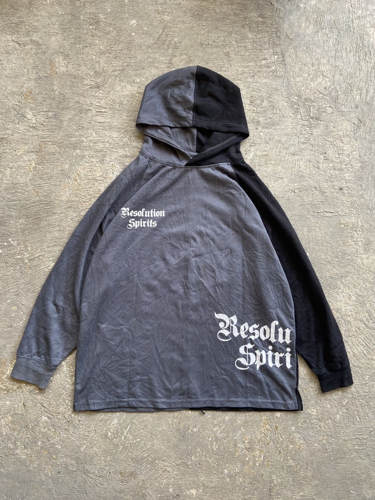 If Six Was Nine 2000s Beaumere - Gothic Style Poem Oversized Hoodie Size US XXL / EU 58 / 5 - 3 Thumbnail