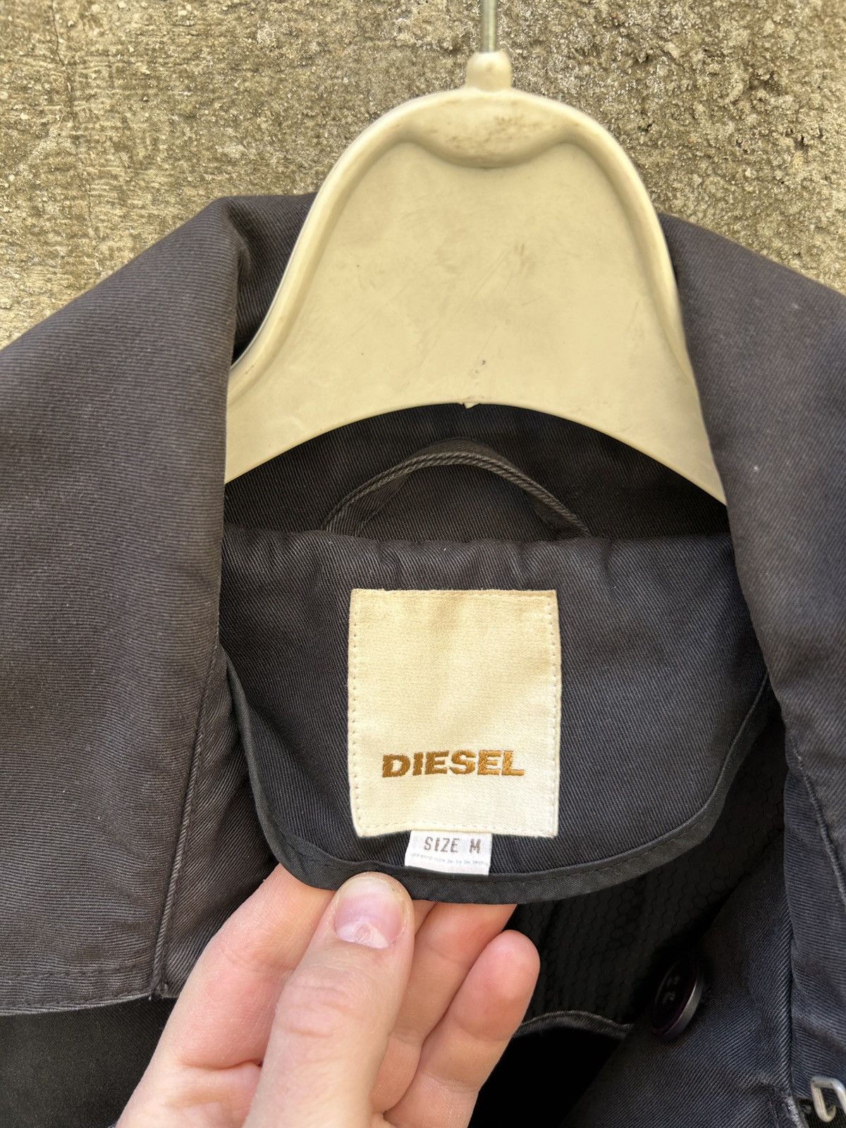 Diesel Diesel black Multipocket Zipper Trench Coat avant garde stil Size M / US 6-8 / IT 42-44 - 6 Thumbnail