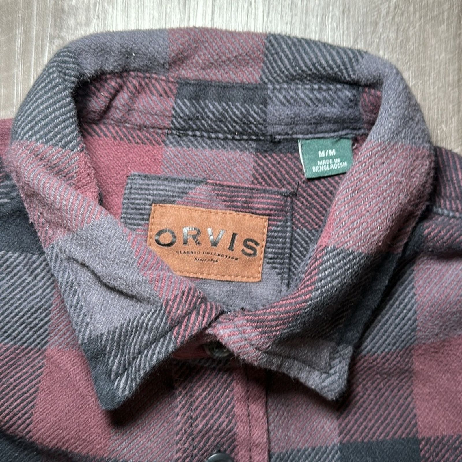 Orvis Orvis Heavy Flannel Long Sleeve Shirt Jacket - Medium Size US M / EU 48-50 / 2 - 6 Thumbnail