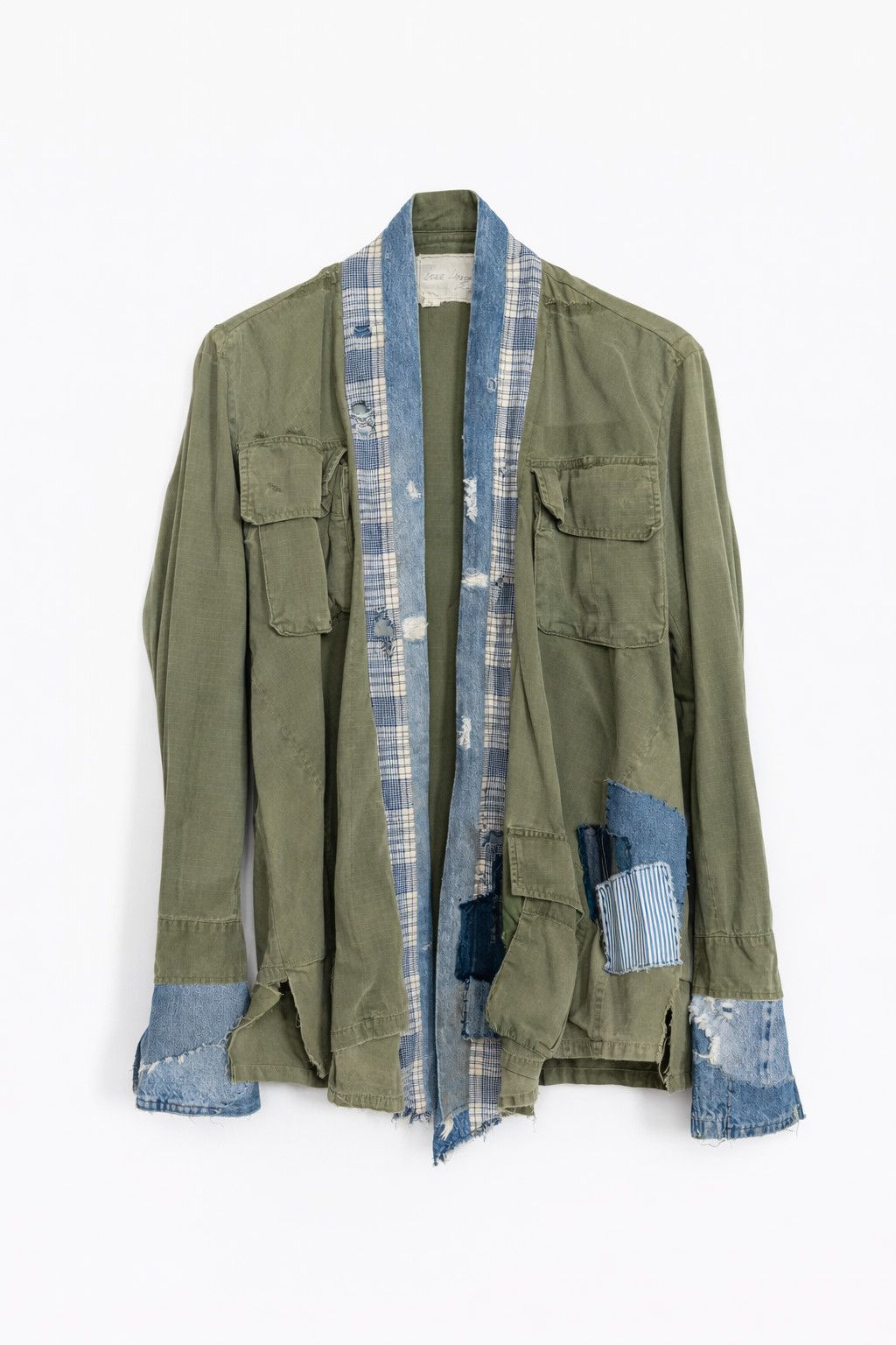 Greg Lauren Greg Lauren Army Jungle Kimono Size US M / EU 48-50 / 2 - 1 Thumbnail