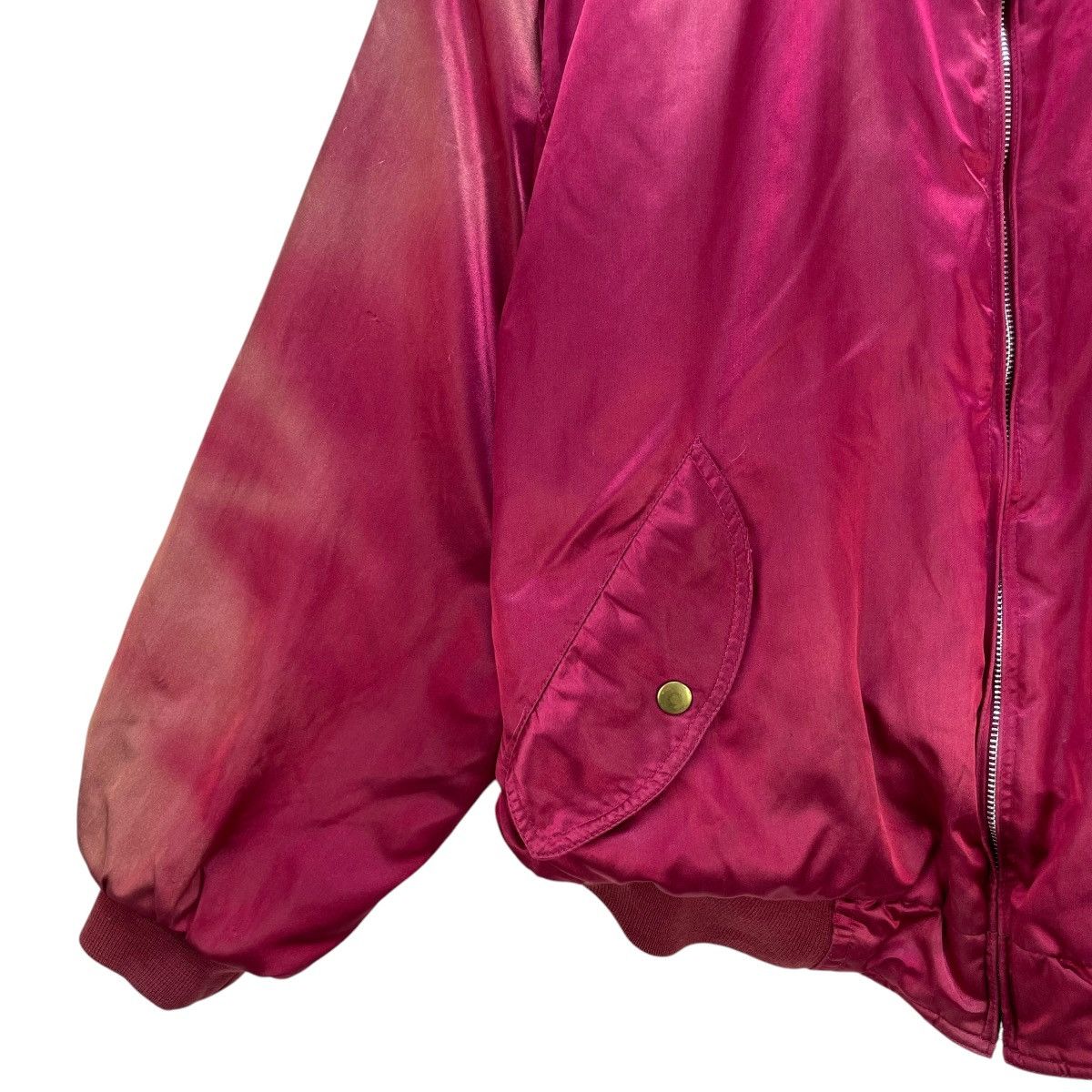 Japanese Brand Vintage 90s Japanese Brand Reversible Bomber Jacket Size US M / EU 48-50 / 2 - 5 Thumbnail
