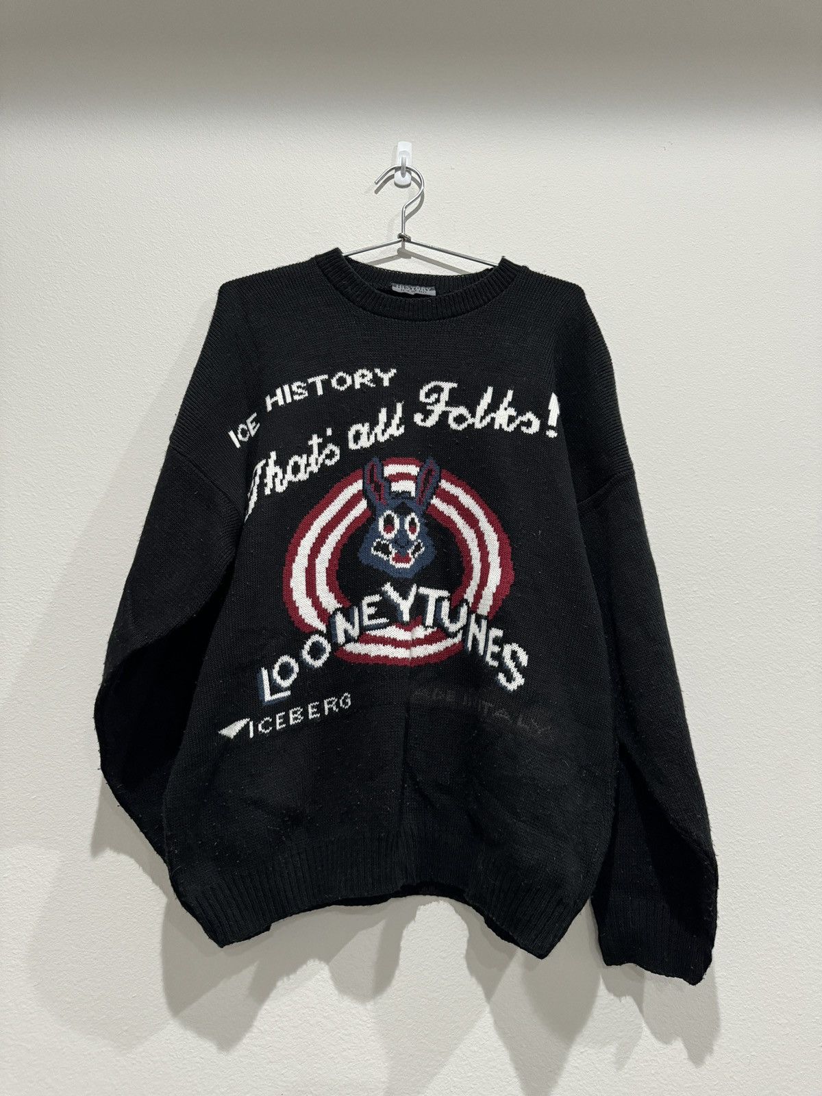 Iceberg Vintage 90's Iceberg Ice History Looney Tunes Bugs Bunny | Grailed