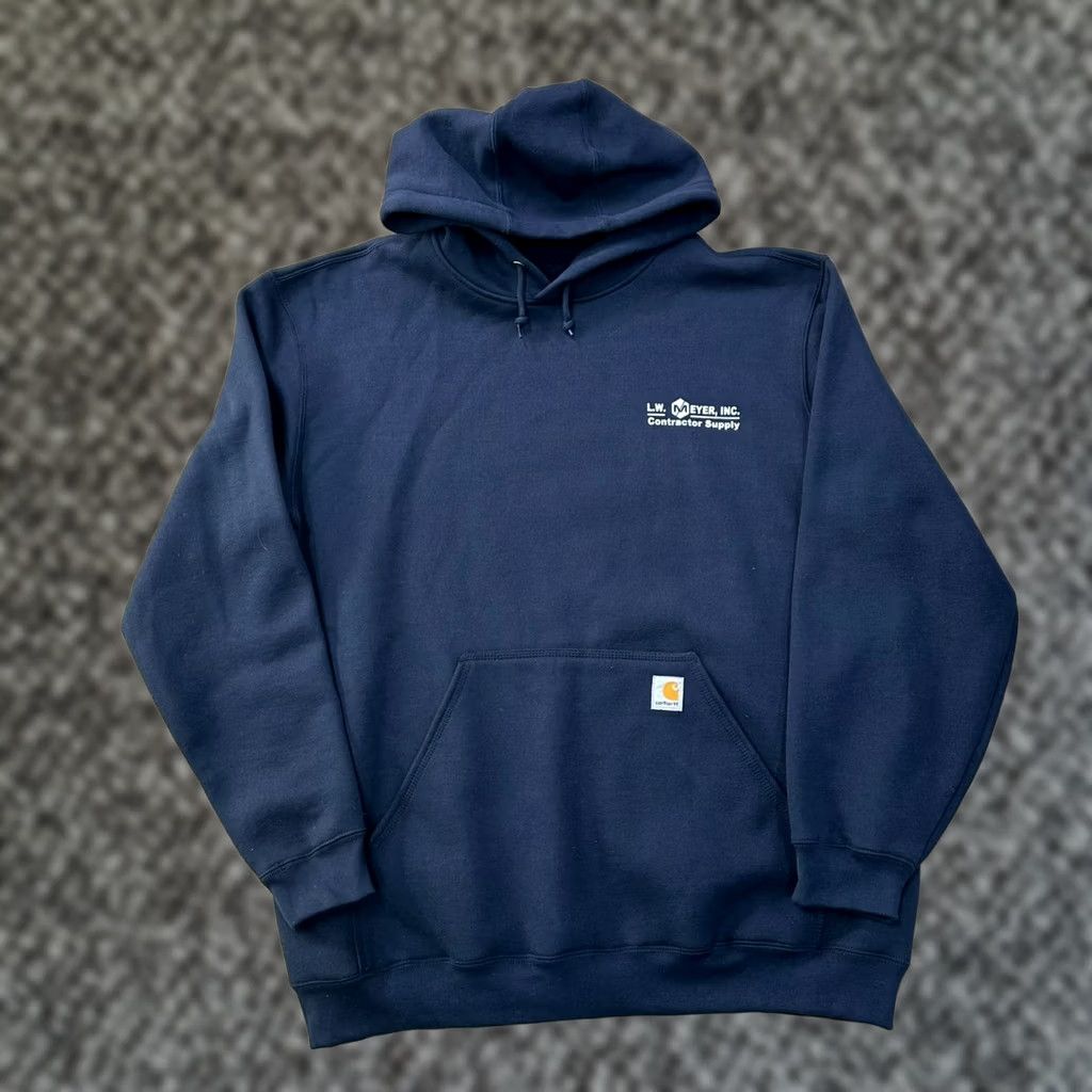 Carhartt Carhartt Hoodie Men’s XL Hooded Sweatshirt Blue Workwear K121-472 Size US XL / EU 56 / 4 - 1 Thumbnail