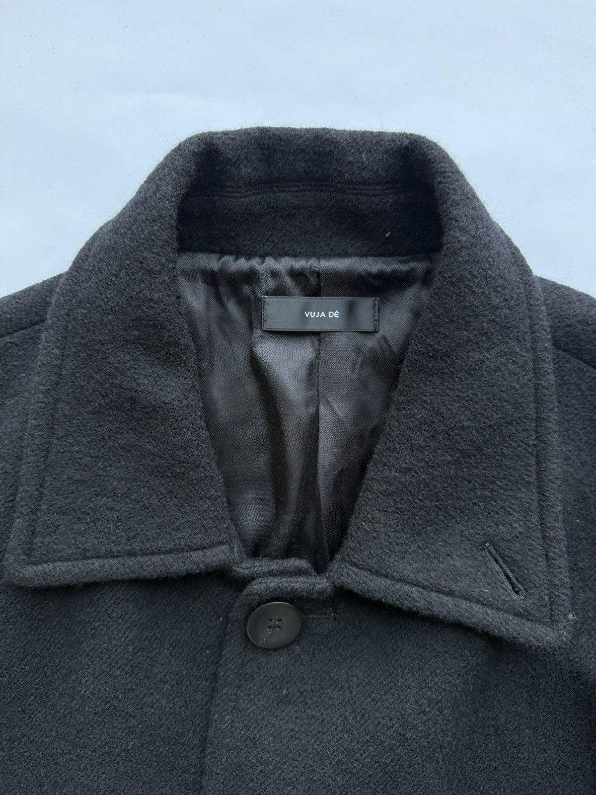 Vuja De Vujade Car Coat in Boiled Wool Size US L / EU 52-54 / 3 - 6 Thumbnail