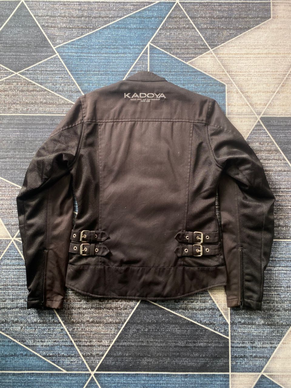 Japanese Brand × Kadoya Kadoya Sun Faded Biker Jacket Size M / US 6-8 / IT 42-44 - 6 Thumbnail