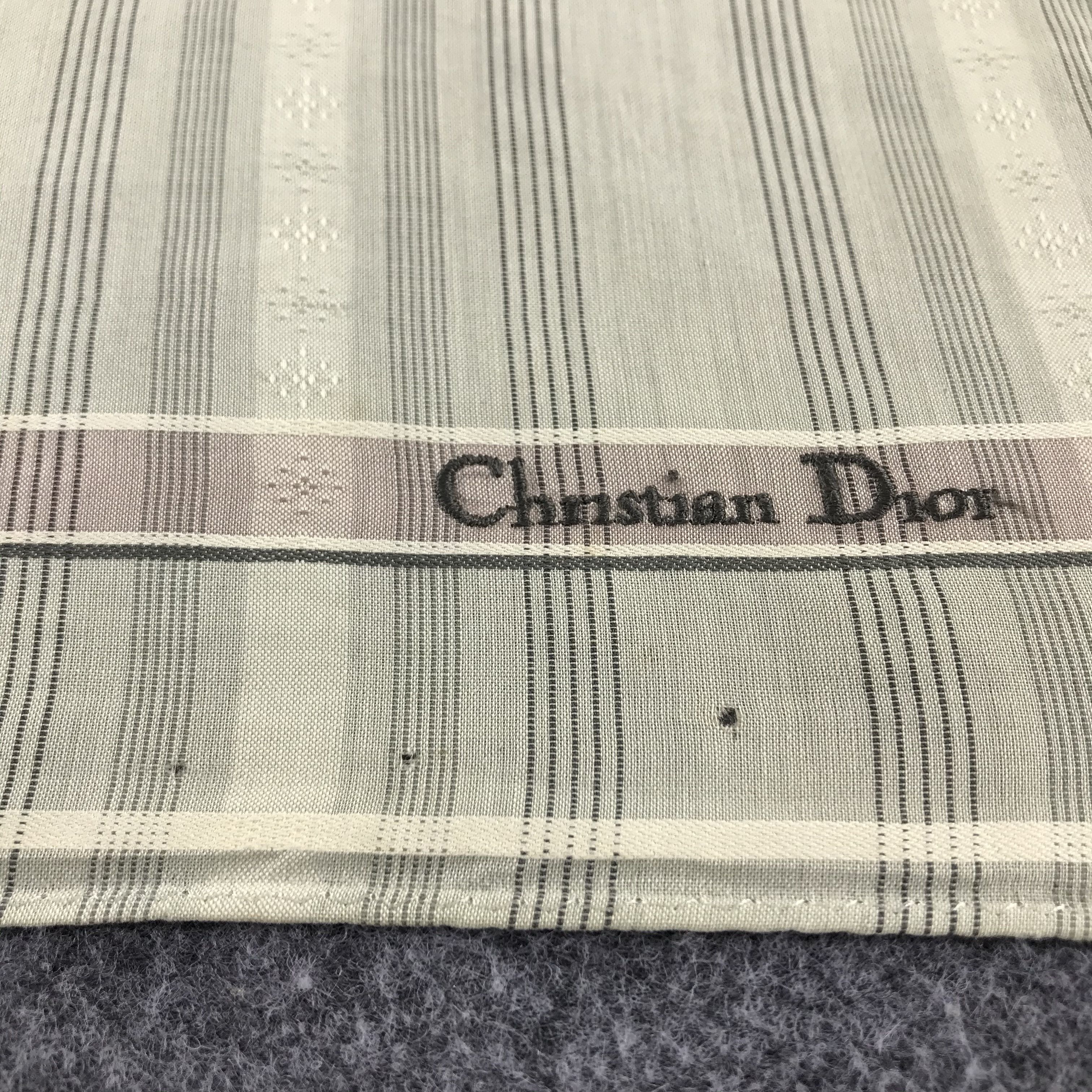 Christian Dior Monsieur Christian Dior Handkerchief Neckerchief Bandana H468 Size ONE SIZE - 5 Thumbnail