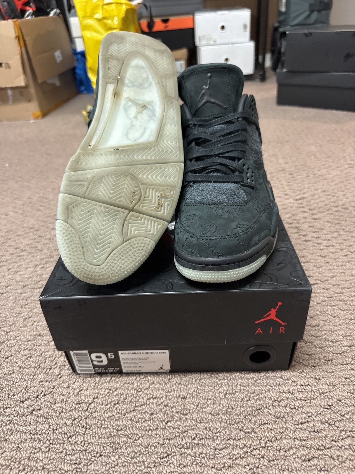 Jordan Brand × Kaws Kaws Jordan 4 Size US 9.5 / EU 42-43 - 5 Thumbnail