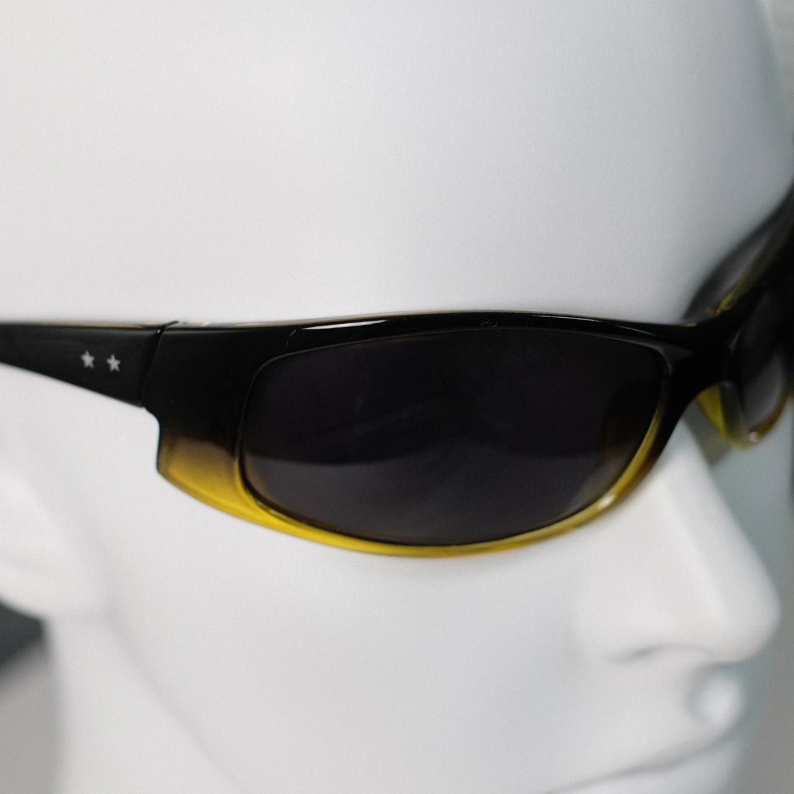 Japanese Brand Y2k Avant Garde Futuristic Cat Eye Black Sunglasses Unisex Size ONE SIZE - 6 Thumbnail