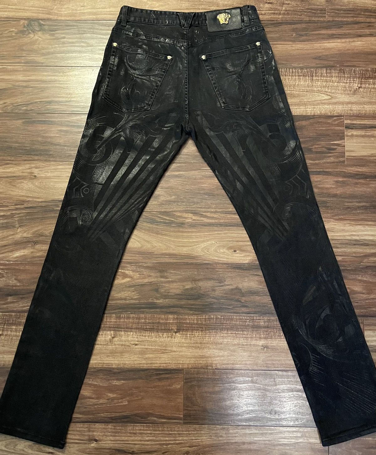 Versace Black Denim Jeans