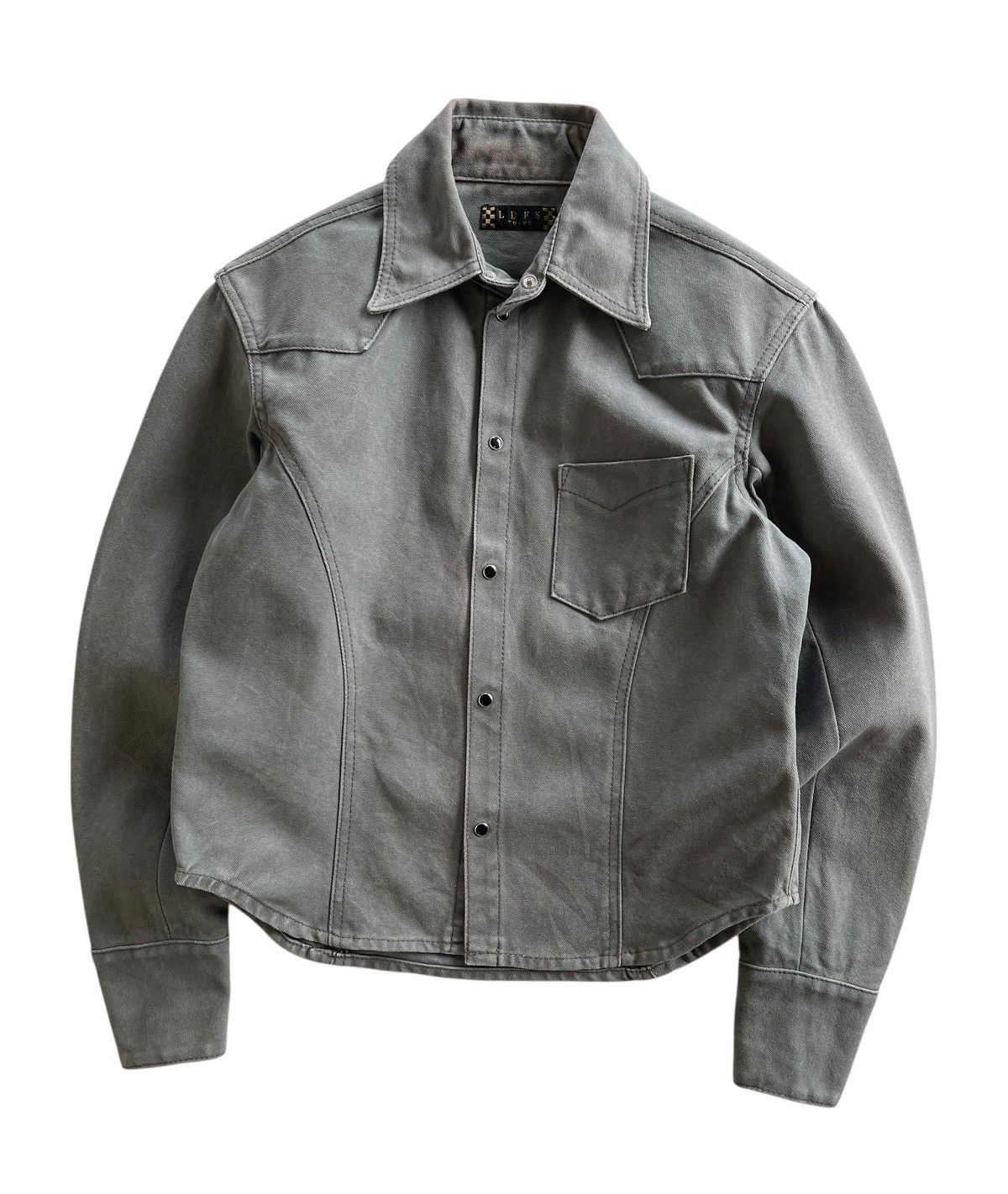 Vintage LDFS Tokyo Canvas Western Jacket Size US L / EU 52-54 / 3 - 1 Thumbnail