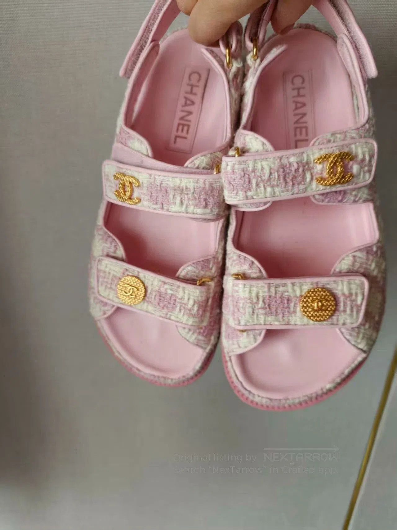 Chanel Chanel Sandals Size 37.5. Size US 6.5 / IT 36.5 - 1 Thumbnail