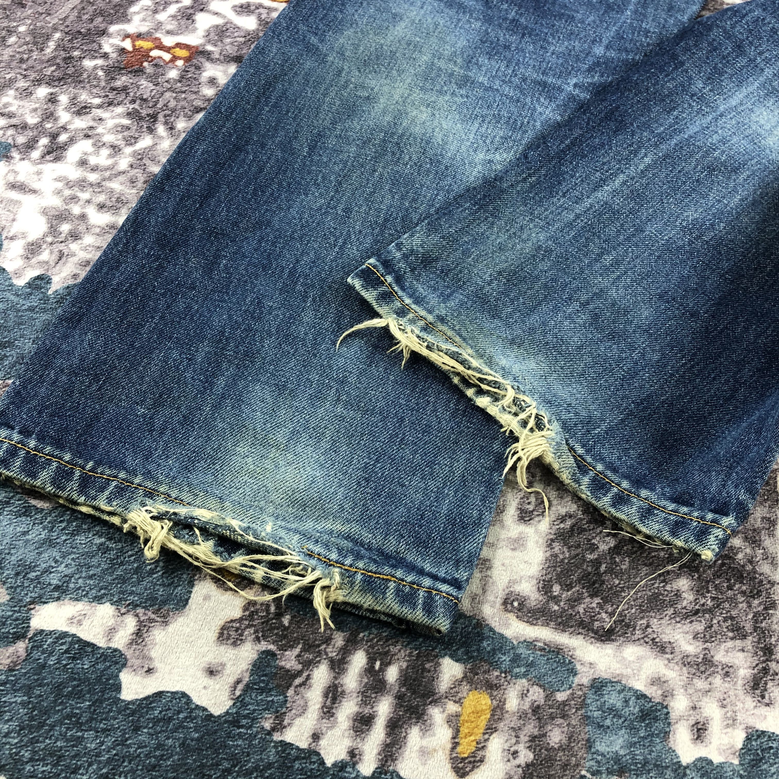 Levi's Vintage 90s Distress Levis 501 Jeans-JM2388 Size US 36 / EU 52 - 4 Thumbnail