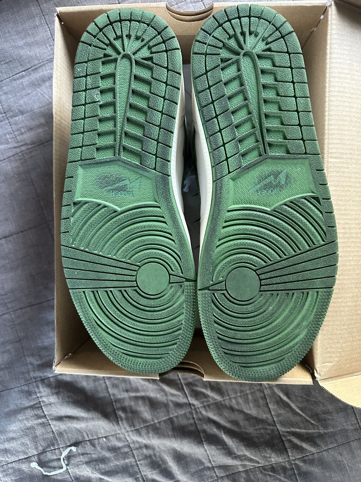 Designer WJW woosh pine green Size US 12 / EU 45 - 6 Thumbnail