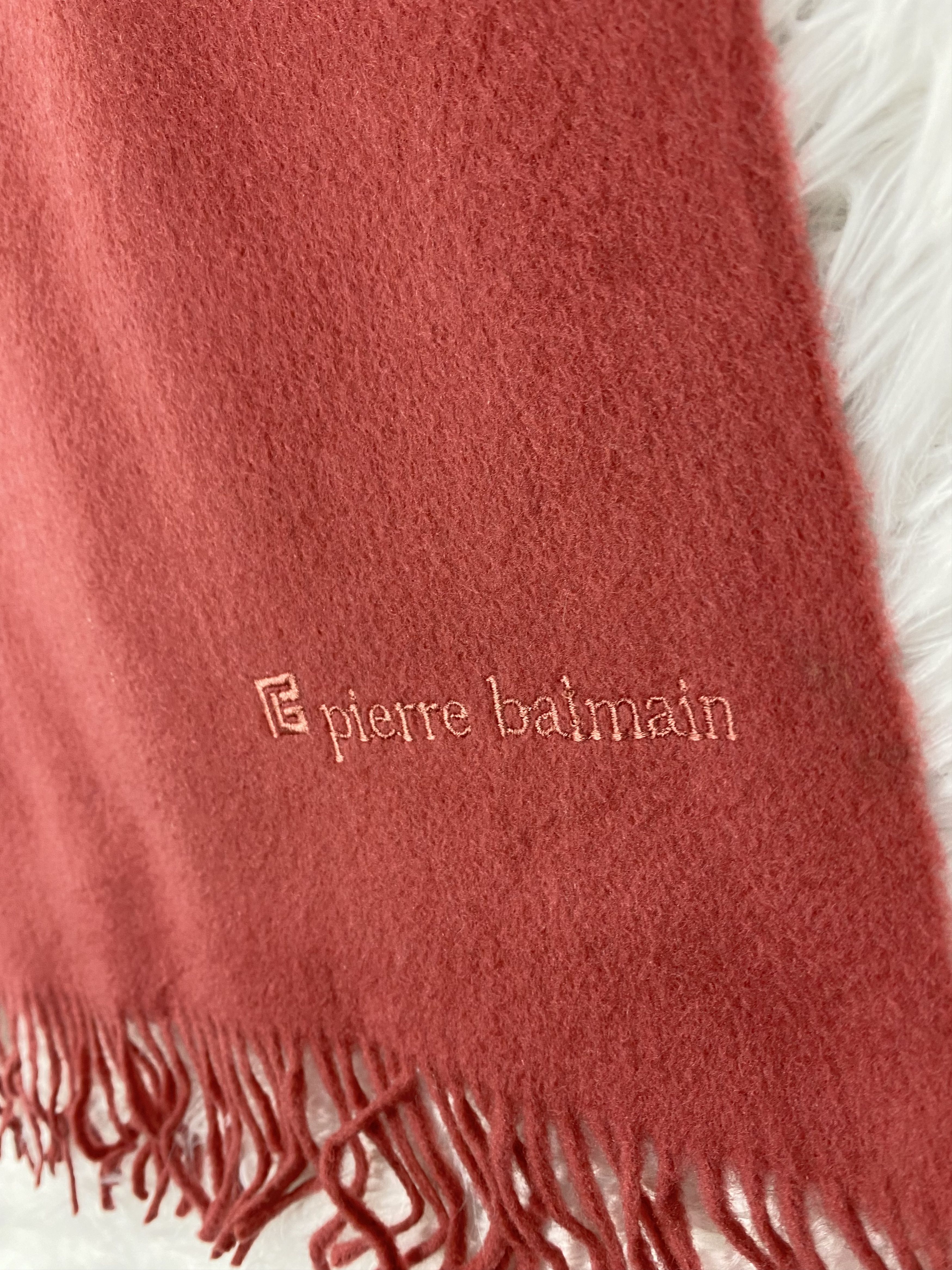 Pierre Balmain Vintage Pierre Balmain Scarf / Muffler Neckwear PM0128 Size ONE SIZE - 4 Thumbnail