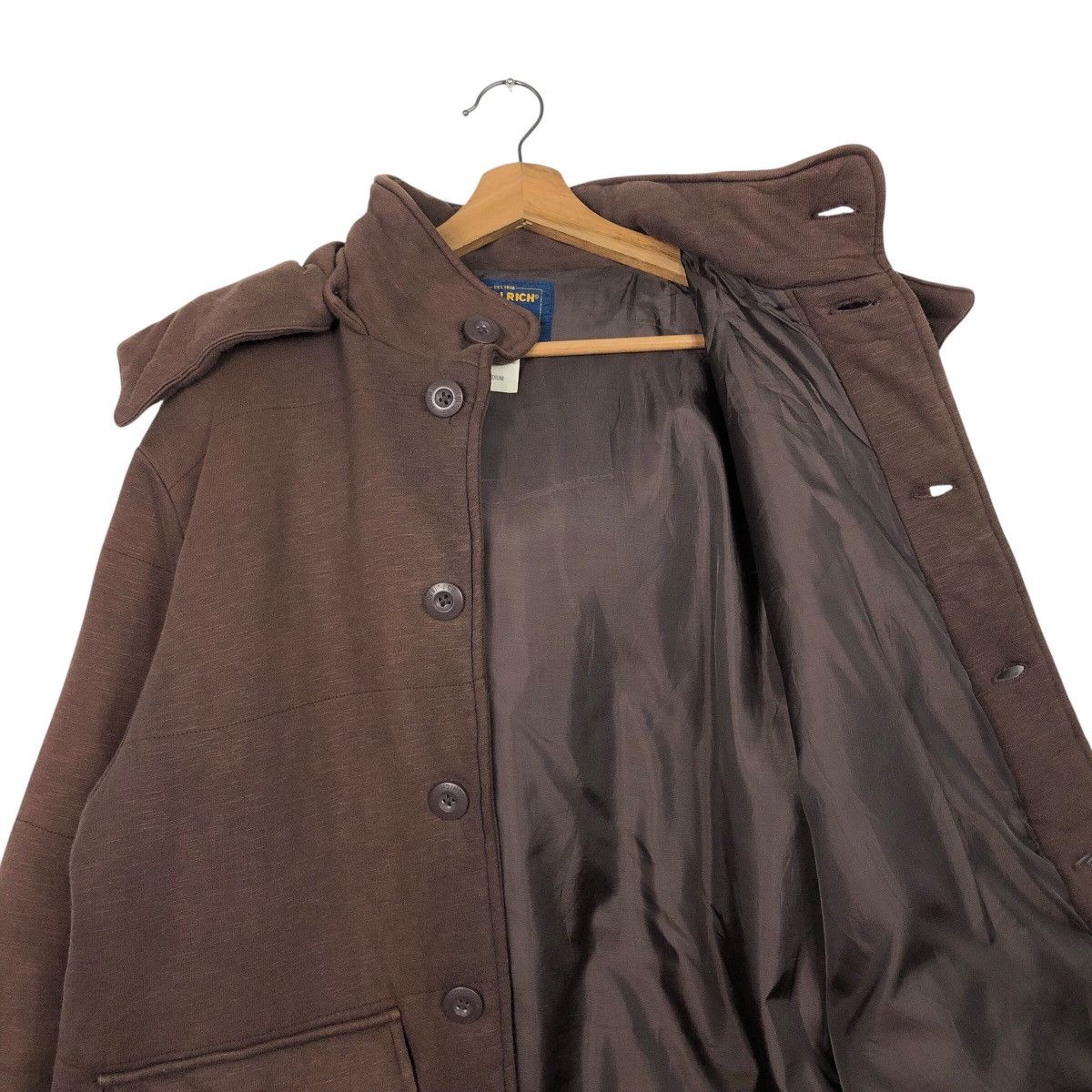 Japanese Brand × Woolrich Woolen Mills 📌Vintage Bomber Jacket Worker Woolrich Fur Hoodie Blanket Size US M / EU 48-50 / 2 - 14 Thumbnail