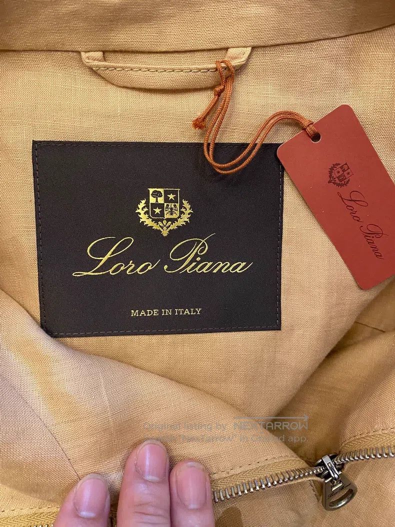 Loro Piana Loro Piana Linen Hooded Jacket Size US L / EU 52-54 / 3 - 5 Thumbnail