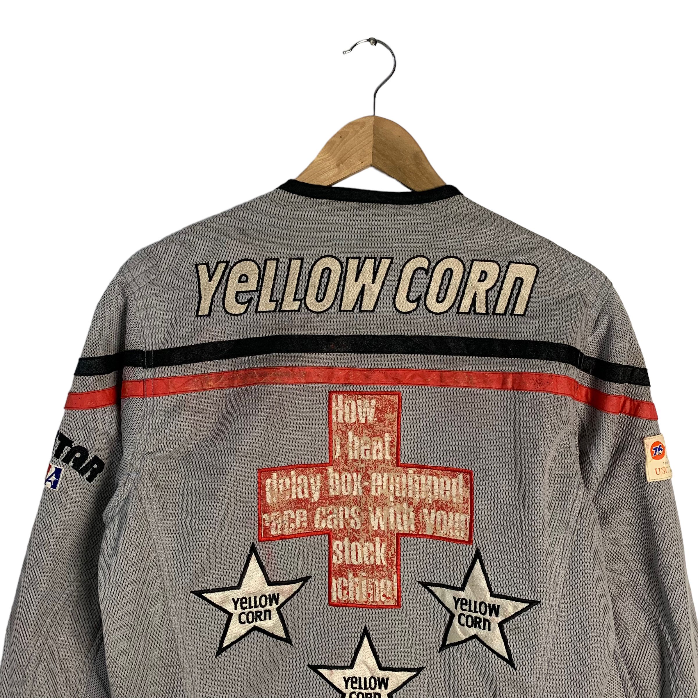 YELLOW CORN Vintage Black Running Project By Yellow Corn Mesh Jacket Size US M / EU 48-50 / 2 - 6 Thumbnail