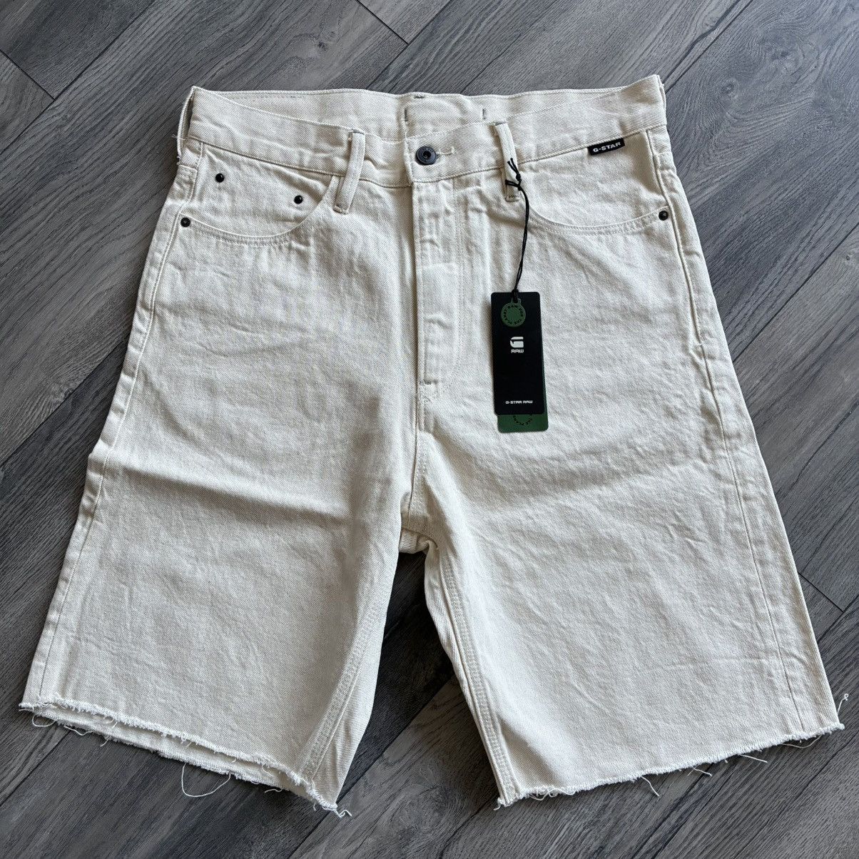 G-Star G-Star Raw Type 89 Off-White Bermuda Shorts Size 27" / US 4 / IT 40 - 4 Thumbnail