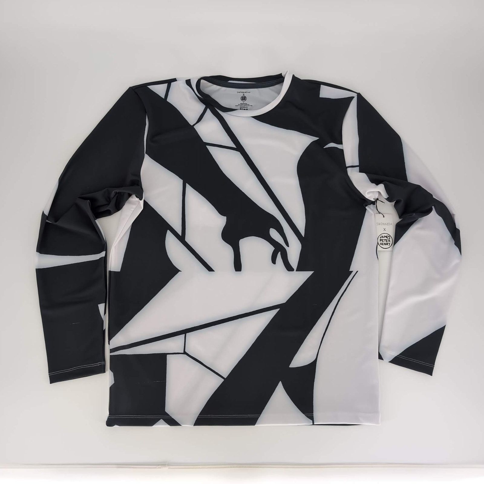 Other Swiminista x James Peter Henry Good Vibes Rashguard Sz L NWT Size US 36 / EU 52 - 2 Thumbnail