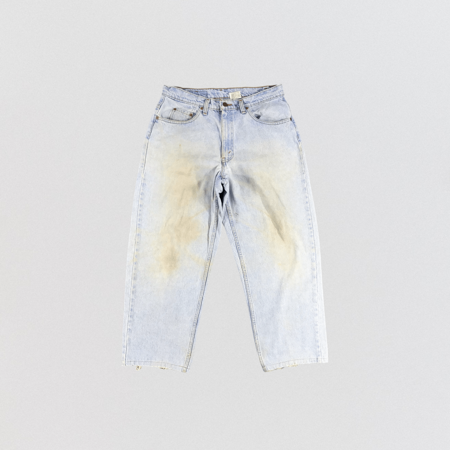 Levi's × Vintage Vintage 90s Light Wash Levis 535 Jeans-JM1234 Size US 34 / EU 50 - 1 Thumbnail