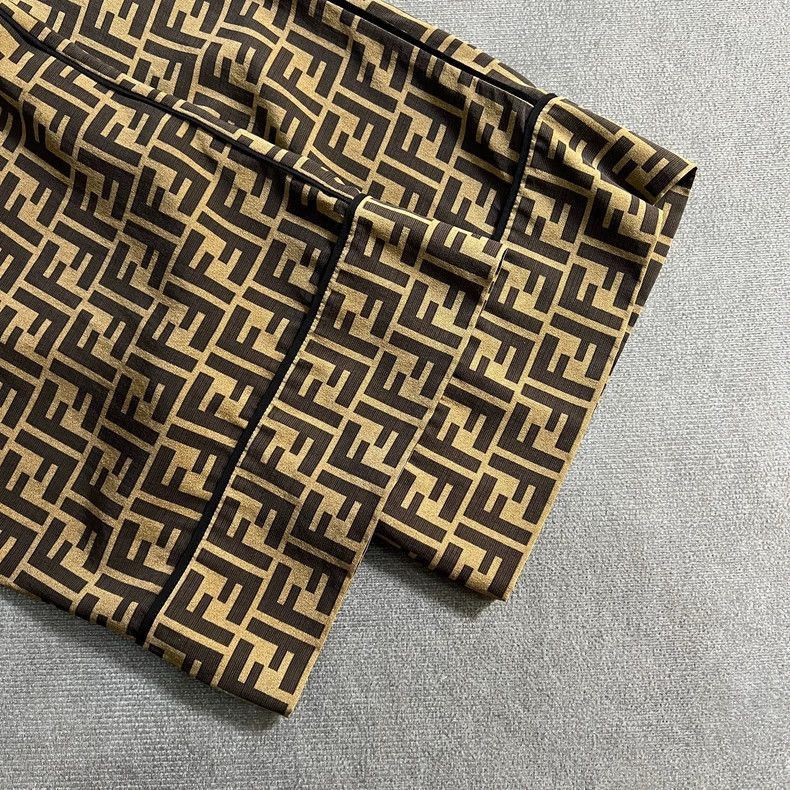 Fendi Fendi Logo Print Casual Pants for Men Size US 38 / EU 54 - 3 Thumbnail