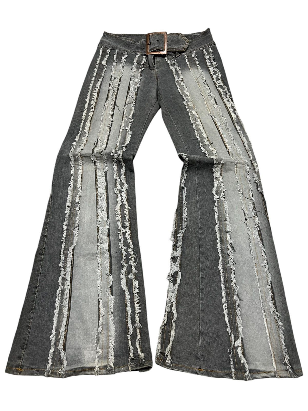 Japanese Brand × Vintage Toba & Co Rebuild Flared Jeans Size US 30 / EU 46 - 1 Thumbnail