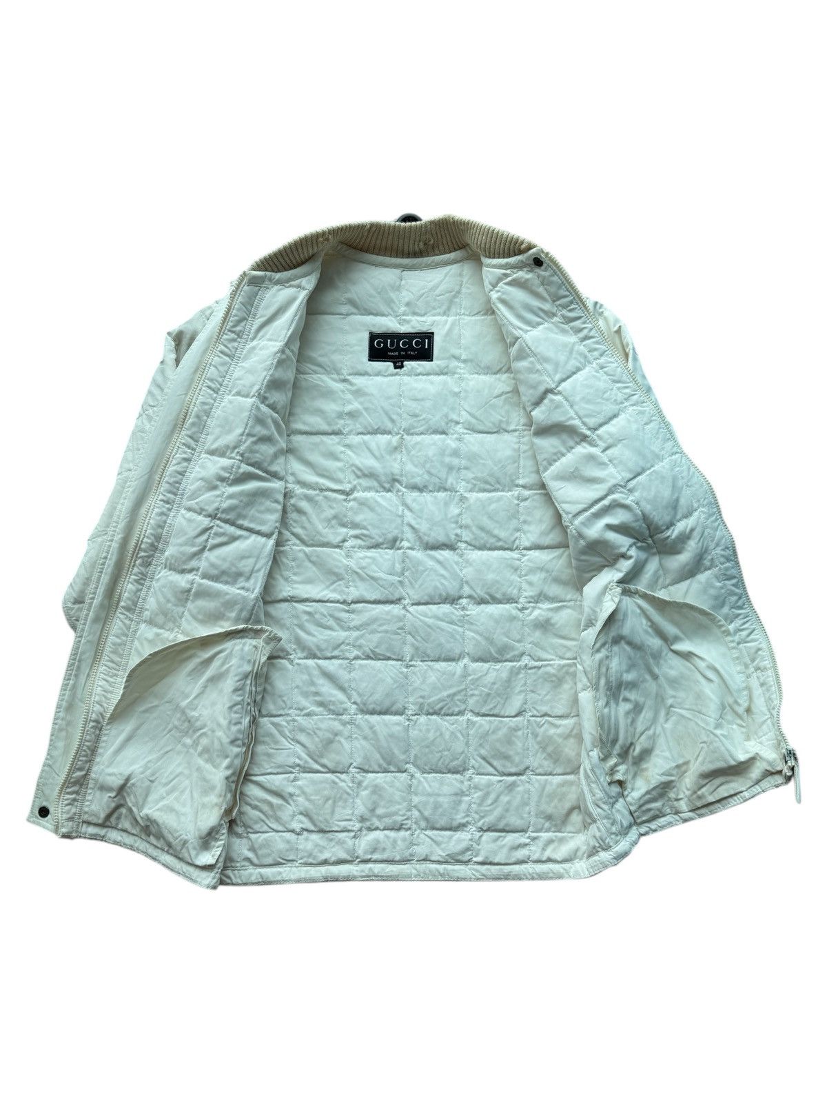 Gucci VERY RARE VINTAGE JACKET GUCCI GOOSE DOWN QUILTED PUFFER Size US M / EU 48-50 / 2 - 3 Thumbnail