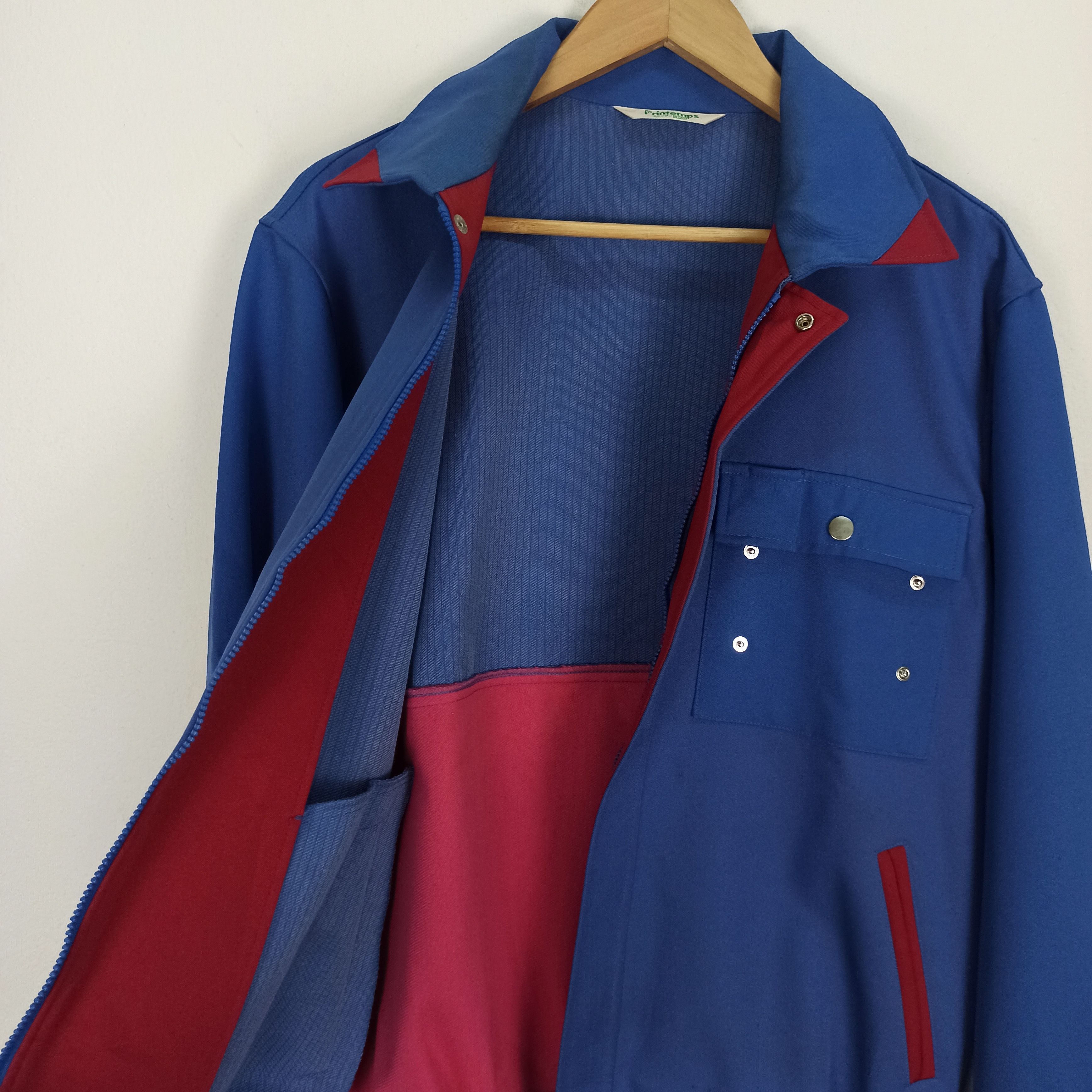 Japanese Brand Vintag🔥 LAWSON Conbini Uniform Bombers Jacket Made in Japan Size US L / EU 52-54 / 3 - 9 Thumbnail
