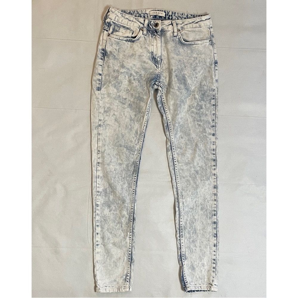 Sandro Sandro Paris Acid Wash Jeans Size 36 US XS Size 25" / US 0 / IT 36 - 2 Thumbnail