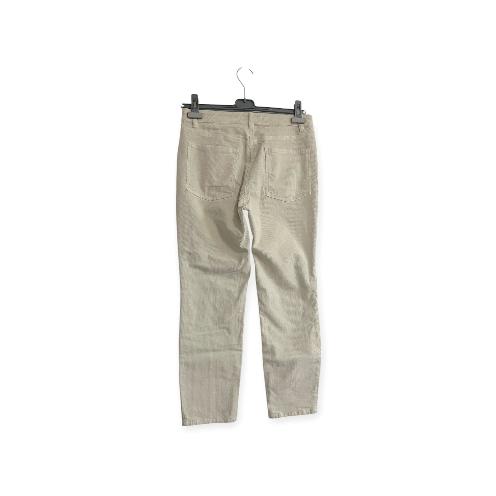 Nili Lotan Nili Lotan Corduroy Bradford Pant, Winter White, Size 4, New Size 27" / US 4 / IT 40 - 2 Thumbnail