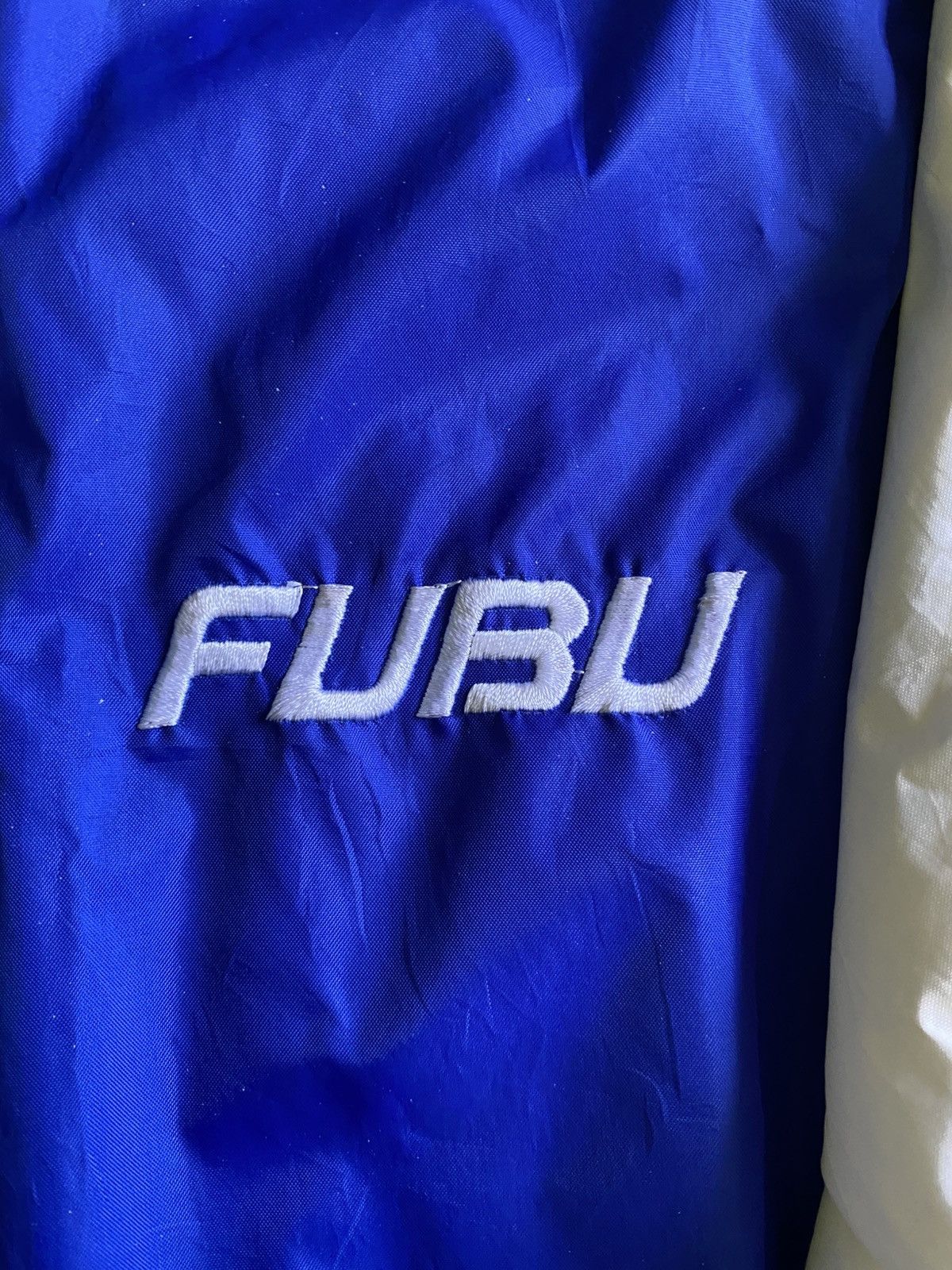Fubu × Rap Tees Vintage Fubu Sports Spell out Windbreaker Jacket Size US L / EU 52-54 / 3 - 13 Thumbnail