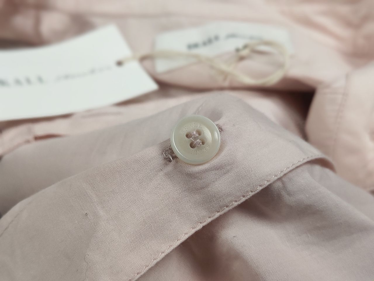 Designer Skall Studio Design pink button down Womens Edgar shirt Size L / US 10 / IT 46 - 19 Thumbnail
