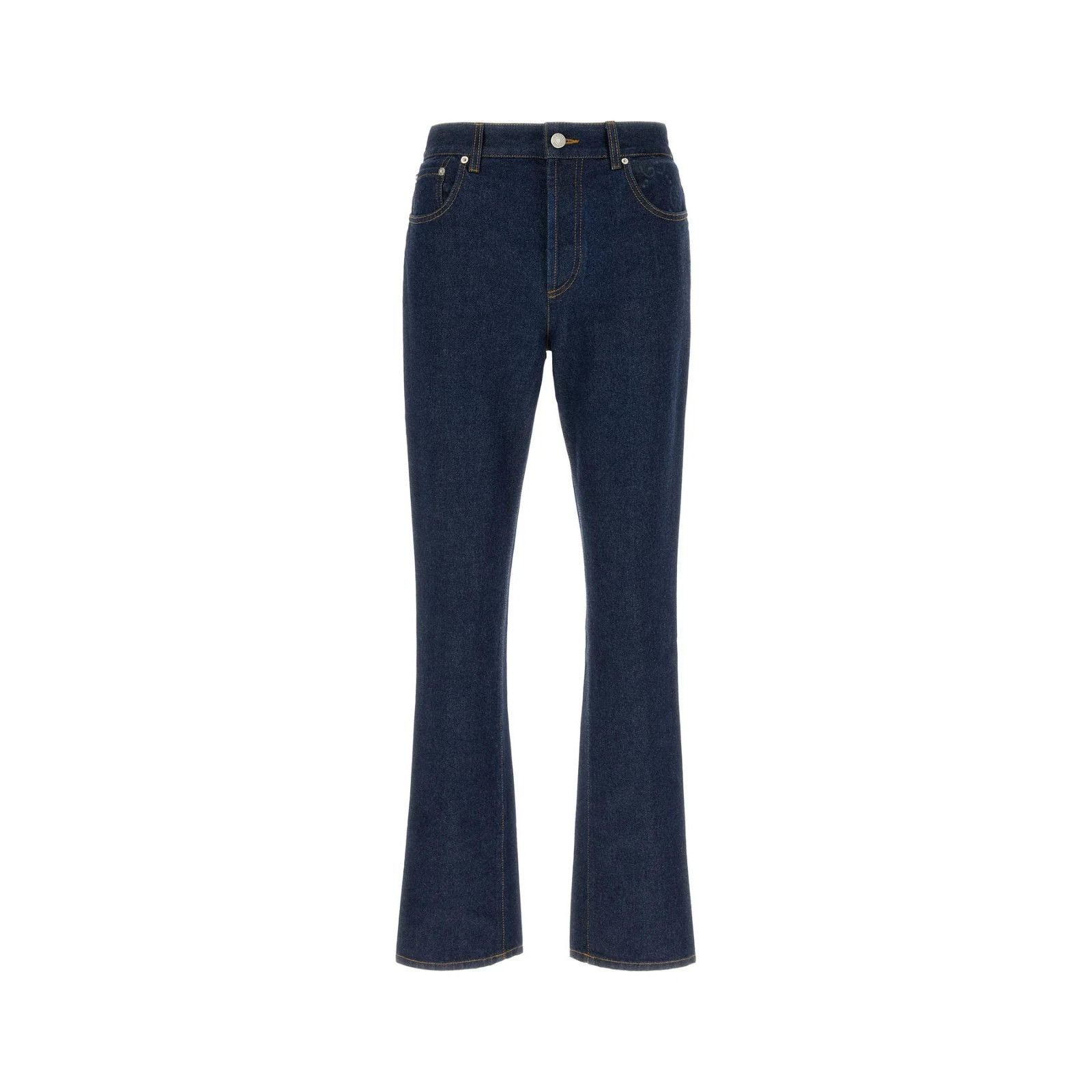 Gucci GUCCI Blue Denim Pants New & Authentic (Men's size:US 34 / E Size US 34 / EU 50 - 1 Thumbnail