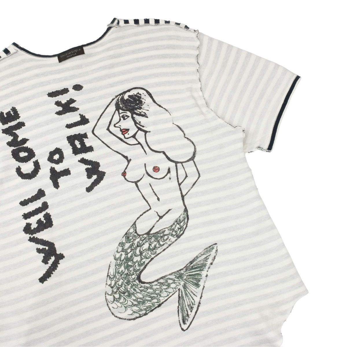 Comme des Garcons Homme Plus CDGHP SS04 Naked Mermaid Tee Size US M / EU 48-50 / 2 - 7 Thumbnail