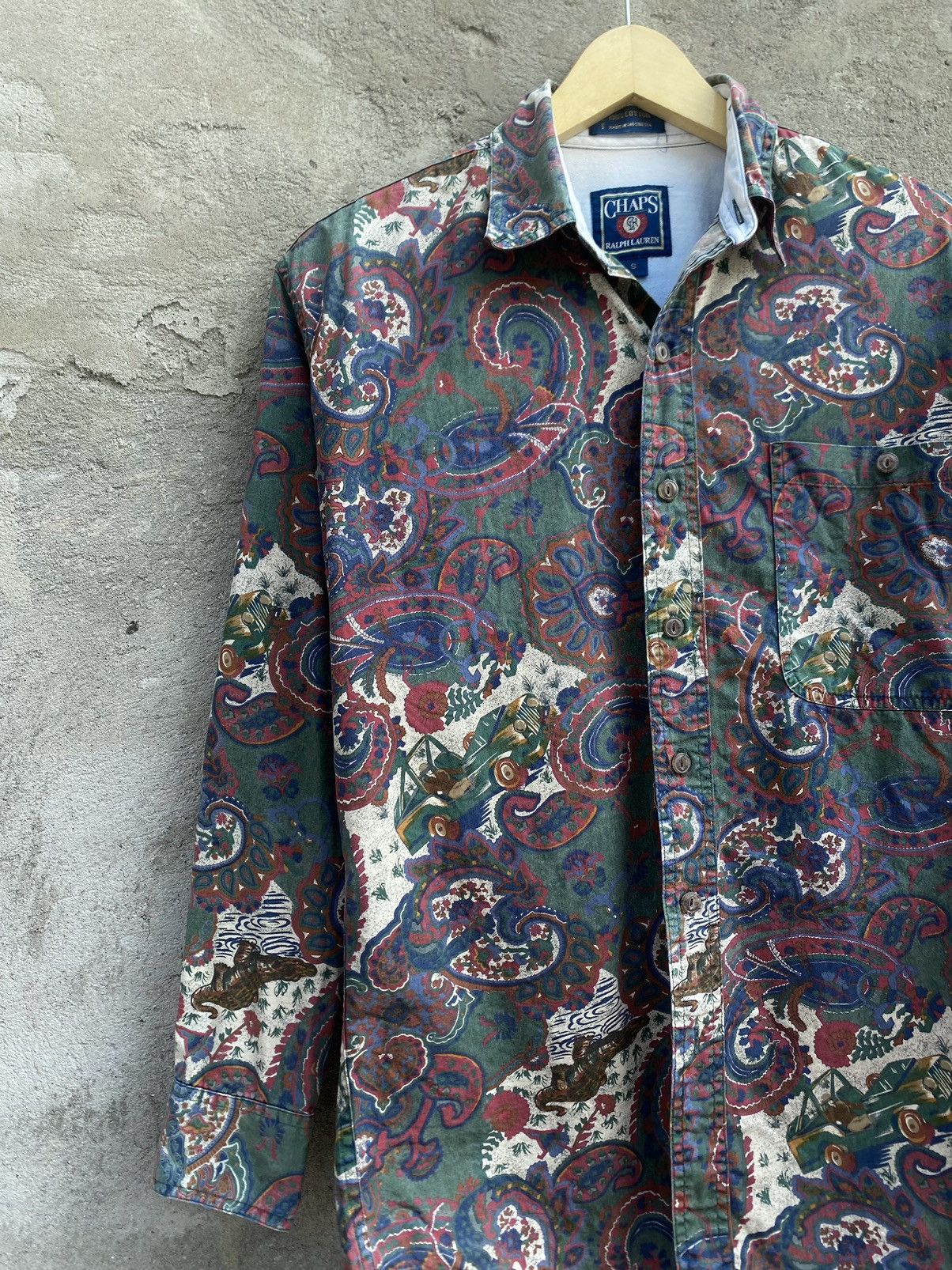 Chaps Ralph Lauren × Polo Ralph Lauren × Vintage Vintage 90s Chaps Ralph Lauren shirt Size US S / EU 44-46 / 1 - 3 Thumbnail