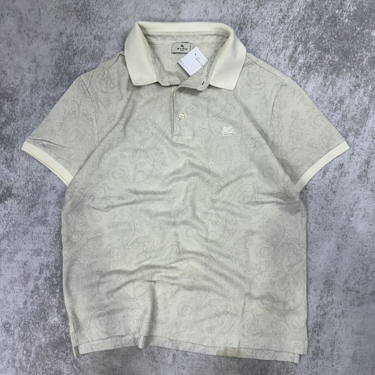 Etro ETRO milano paisley pattern poloshirts Size US M / EU 48-50 / 2 - 1 Thumbnail
