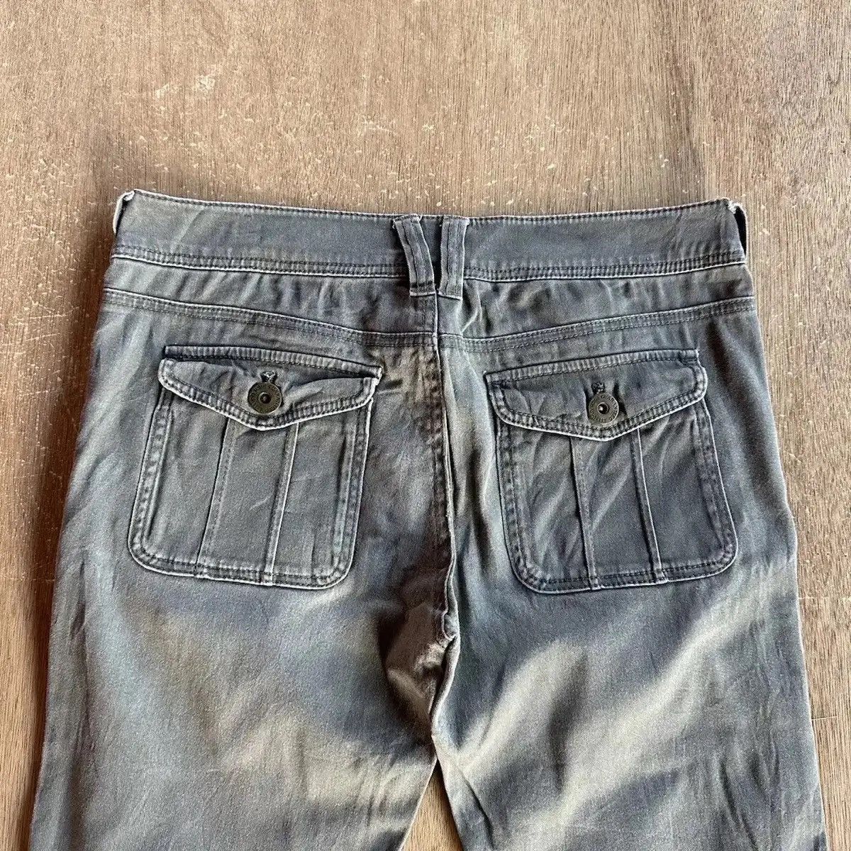 Japanese Brand DAILY TOPIC JAPAN TROUSERS FADED VTG DOUBLE KNEE BUSH PANTS Size US 30 / EU 46 - 8 Thumbnail