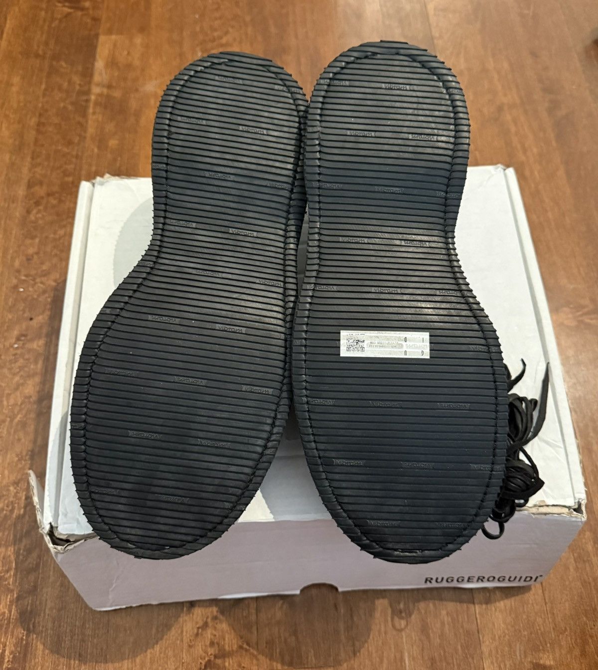 Guidi Guidi SVRN Exclusive Men’s 792 Wrinkle Wrap Sole Derby Size US 11 / EU 44 - 3 Thumbnail