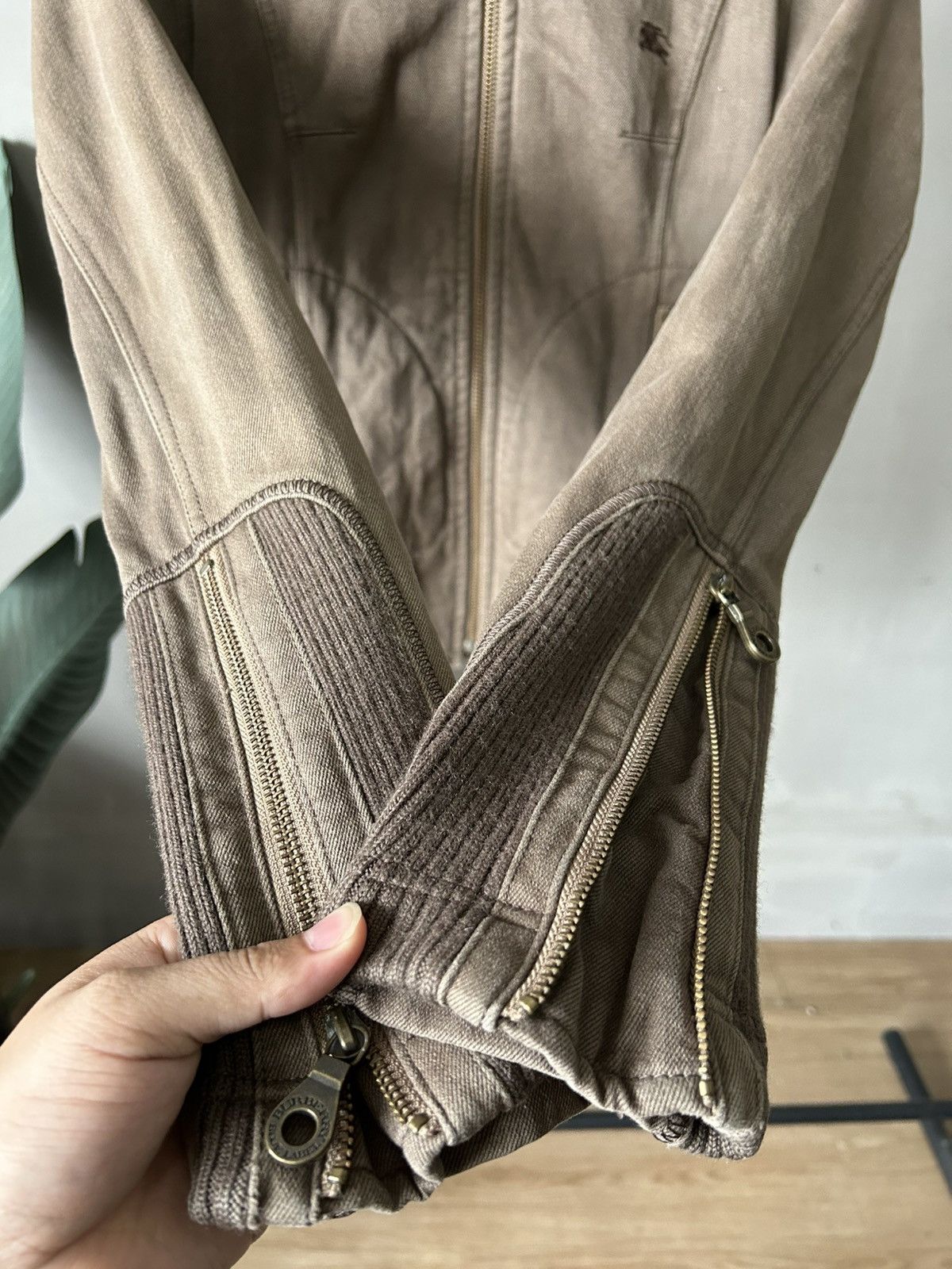 Burberry Burberry Brown Tactical Jacket Size XS / US 0-2 / IT 36-38 - 10 Thumbnail