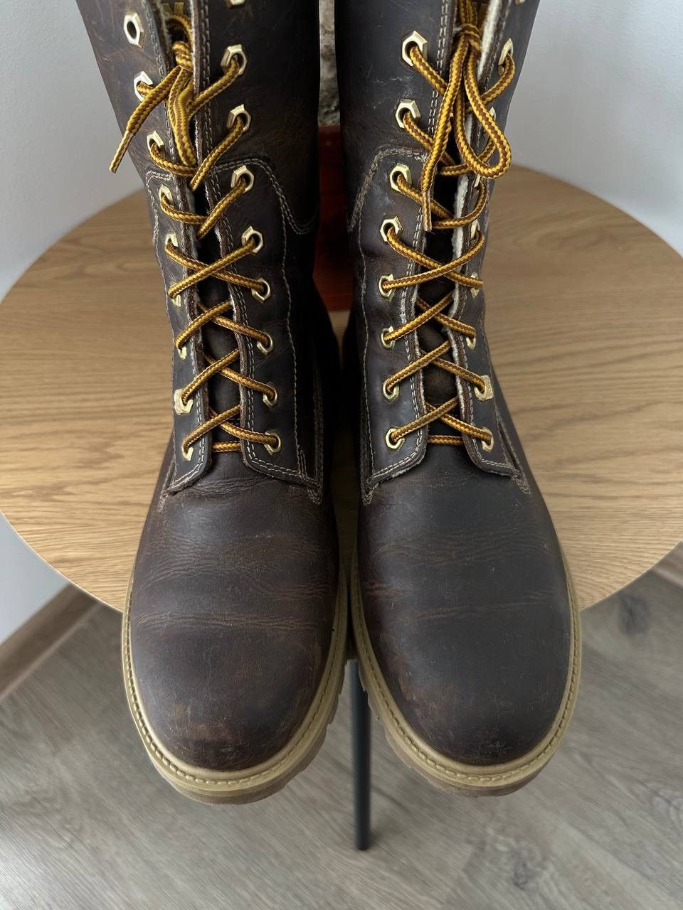 Japanese Brand × Vintage Vintage Weinbrenner Brown Leather Boots Size US 9.5 / EU 42-43 - 9 Thumbnail
