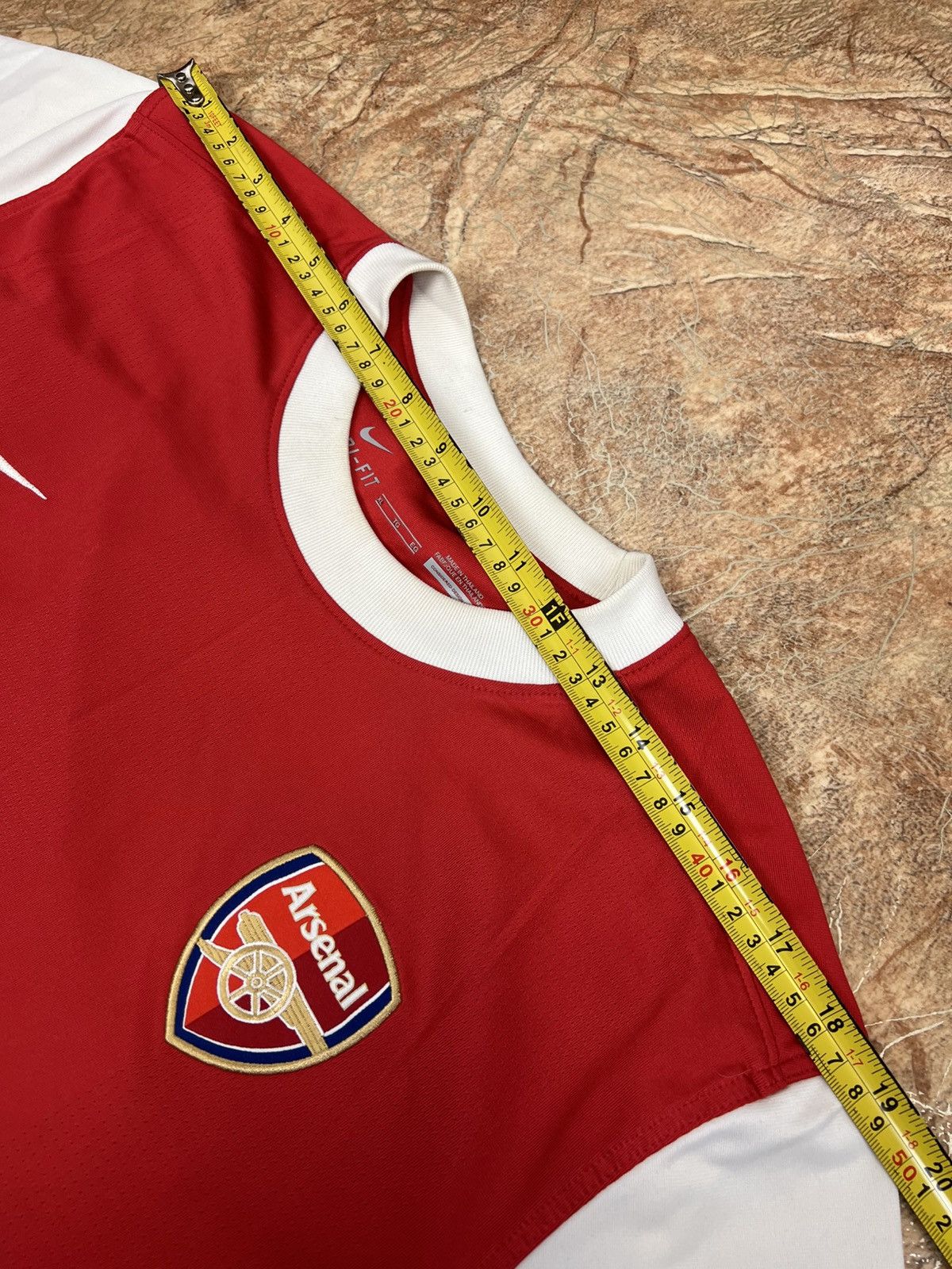Nike Vintage Blokecore blokcore Arsenal drill noike home jersey Size US XL / EU 56 / 4 - 15 Thumbnail