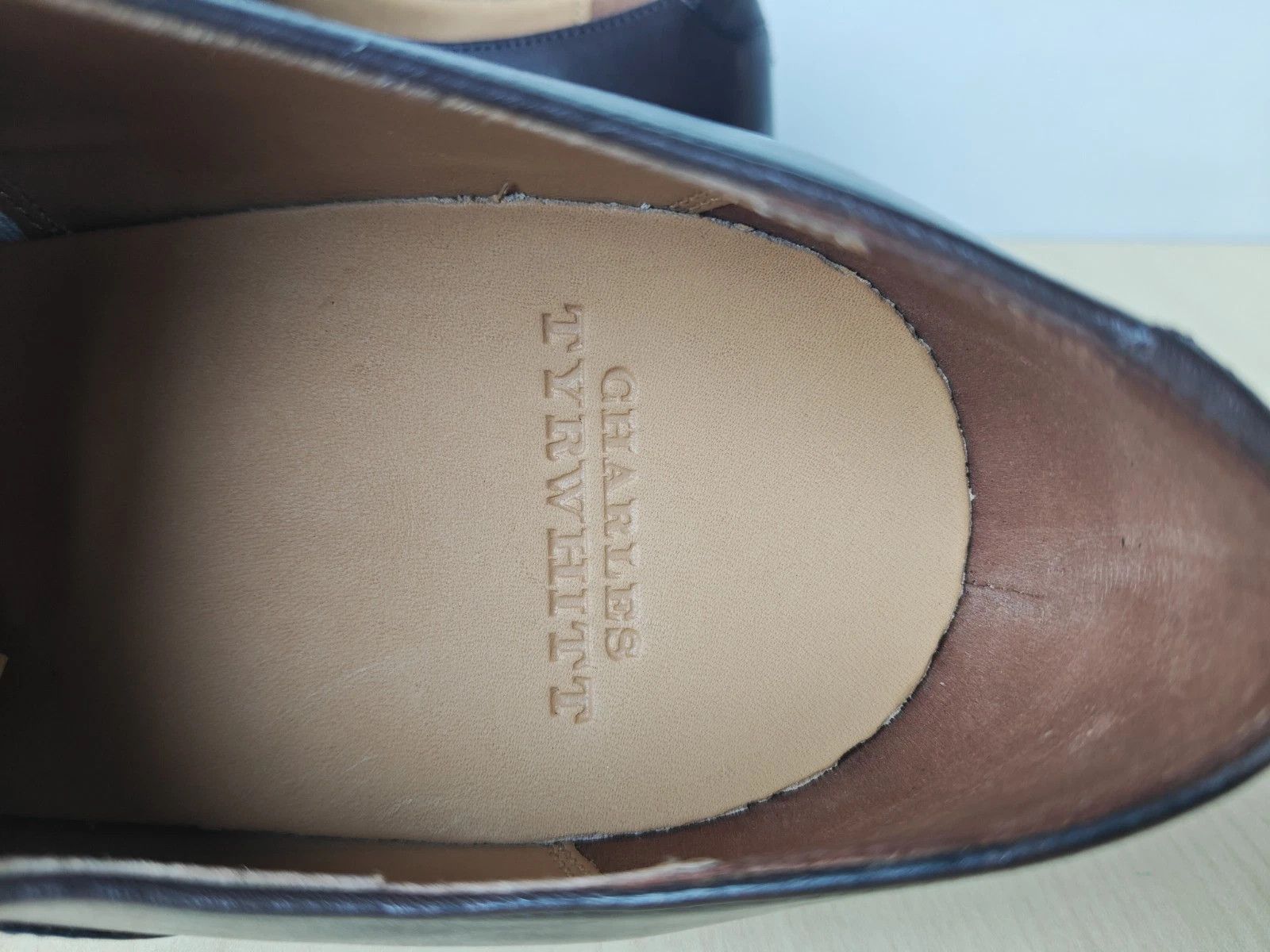Charles Tyrwhitt Charles Tyrwhitt Men’s Dress Oxford Shoes T / 0028 Size US 11 / EU 44 - 6 Thumbnail