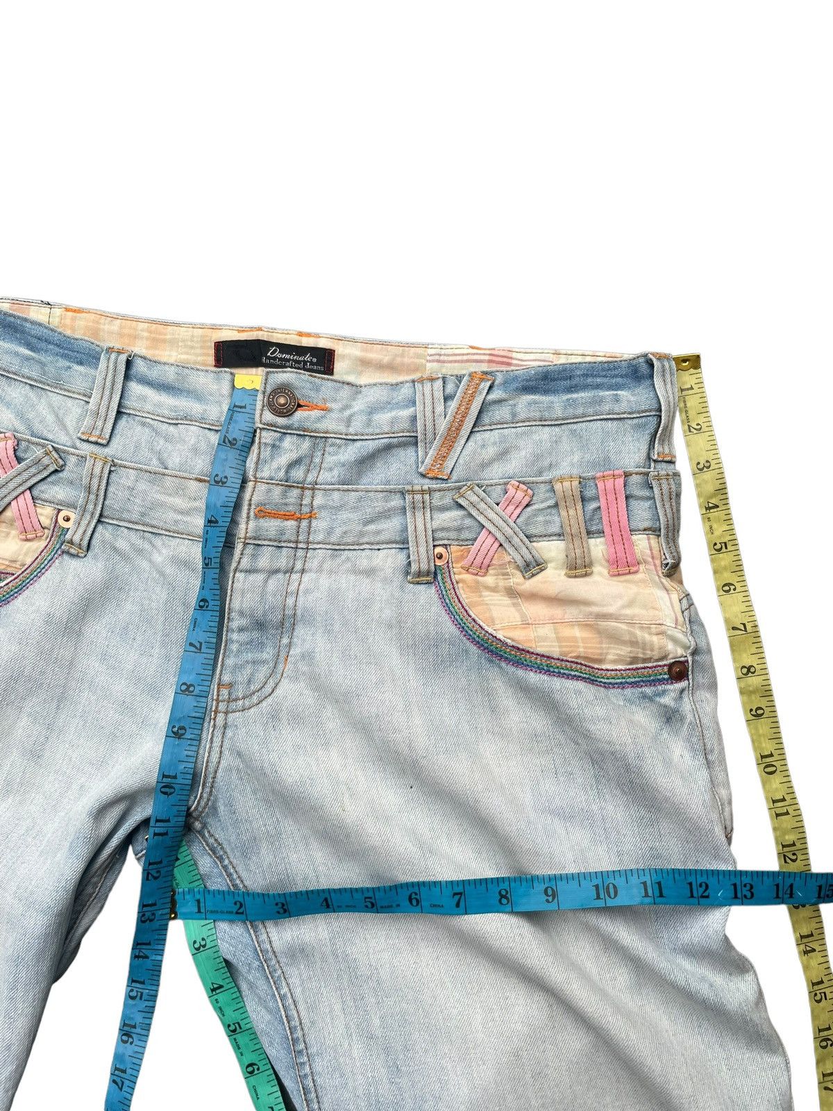 Japanese Brand Dominte Double Waist Denim Short Size US 39 - 13 Thumbnail