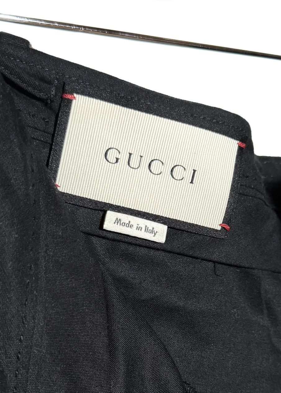 Gucci Gucci 2016 Black Trousers With Ruffle Accent Size 26" / US 2 / IT 38 - 6 Thumbnail